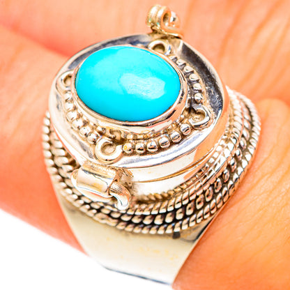 Turquoise Rings handcrafted by Ana Silver Co - RING123037