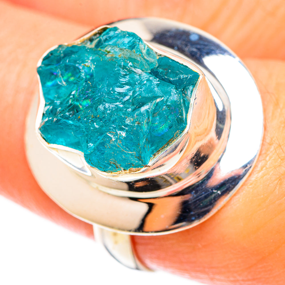 Apatite Rings handcrafted by Ana Silver Co - RING123038