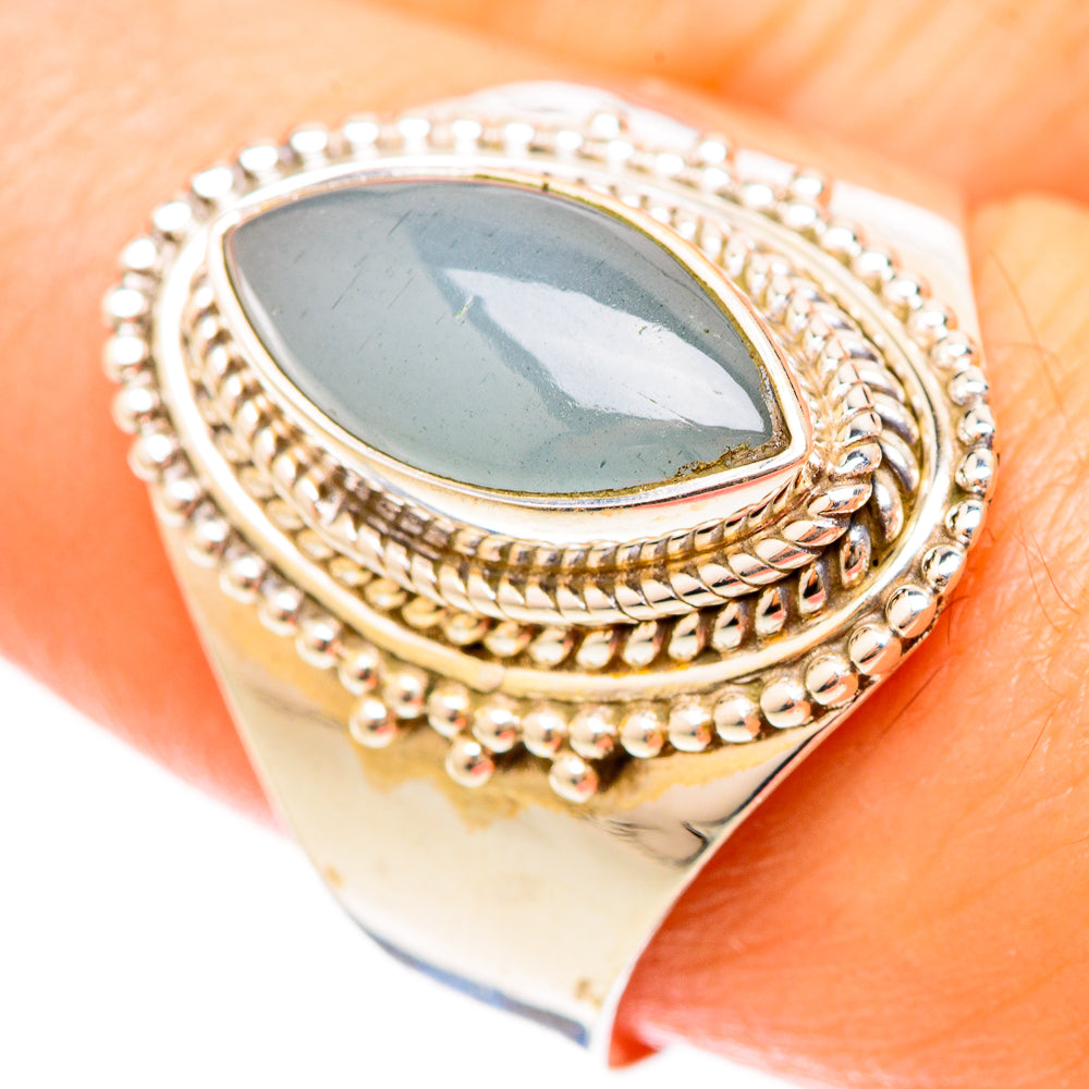 Aquamarine Rings handcrafted by Ana Silver Co - RING123039