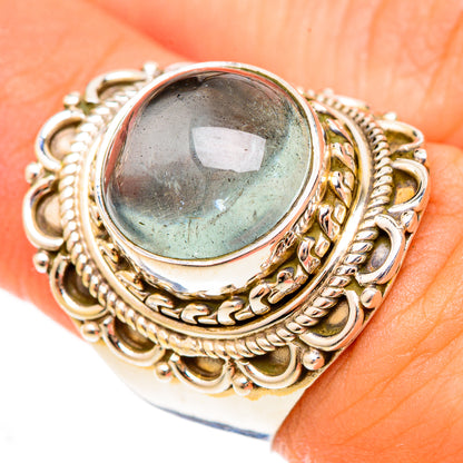 Aquamarine Rings handcrafted by Ana Silver Co - RING123041