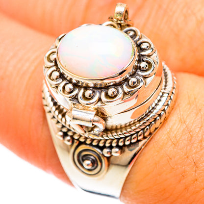 Ethiopian Opal Rings handcrafted by Ana Silver Co - RING123086