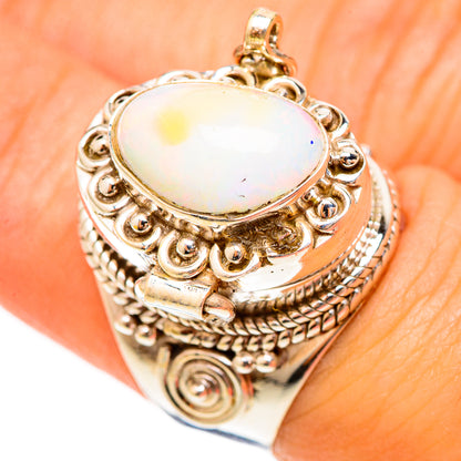 Ethiopian Opal Rings handcrafted by Ana Silver Co - RING123104