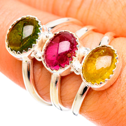 Tourmaline Rings handcrafted by Ana Silver Co - RING123117