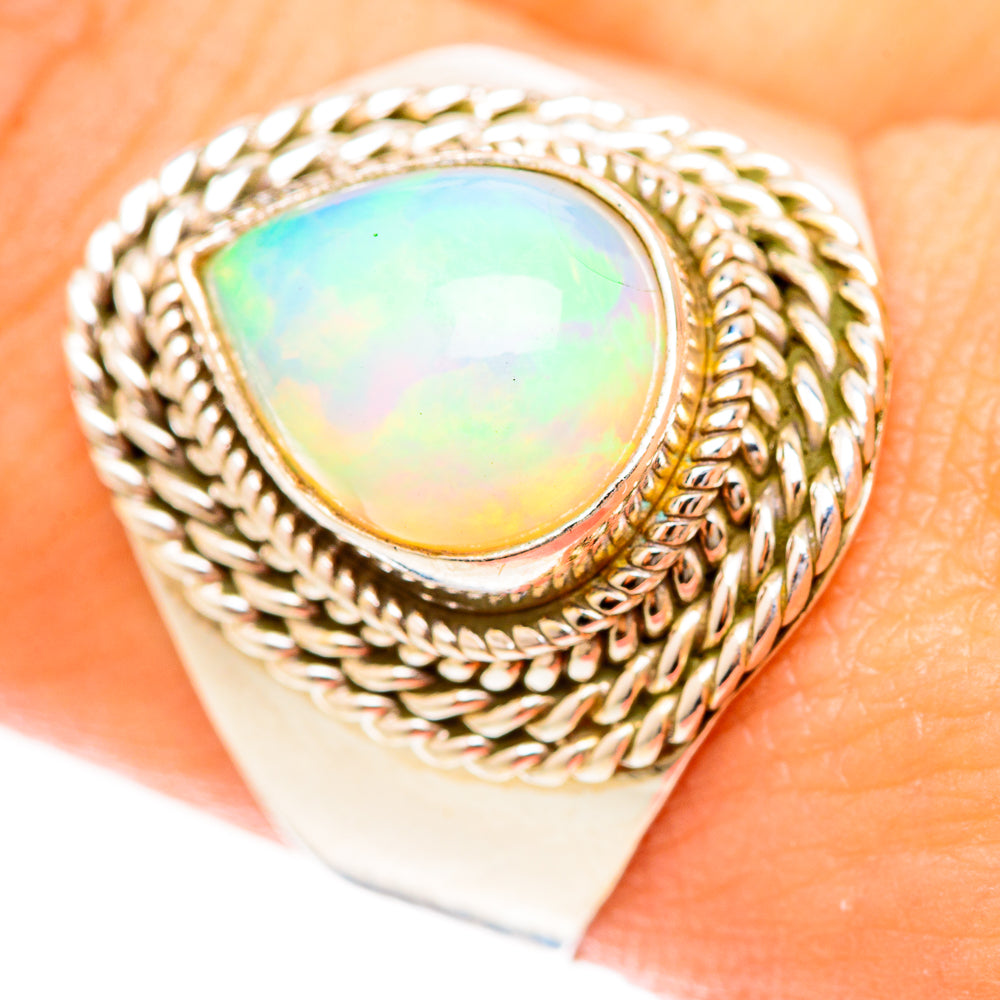 Aquamarine Rings handcrafted by Ana Silver Co - RING123136
