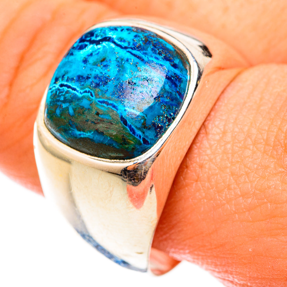Shattuckite Rings handcrafted by Ana Silver Co - RING123141