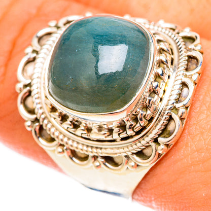Aquamarine Rings handcrafted by Ana Silver Co - RING123178