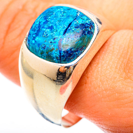 Shattuckite Rings handcrafted by Ana Silver Co - RING123180