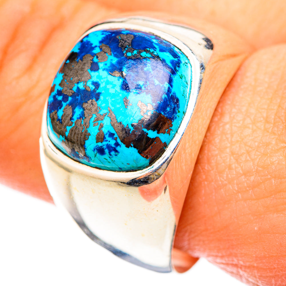Shattuckite Rings handcrafted by Ana Silver Co - RING123194