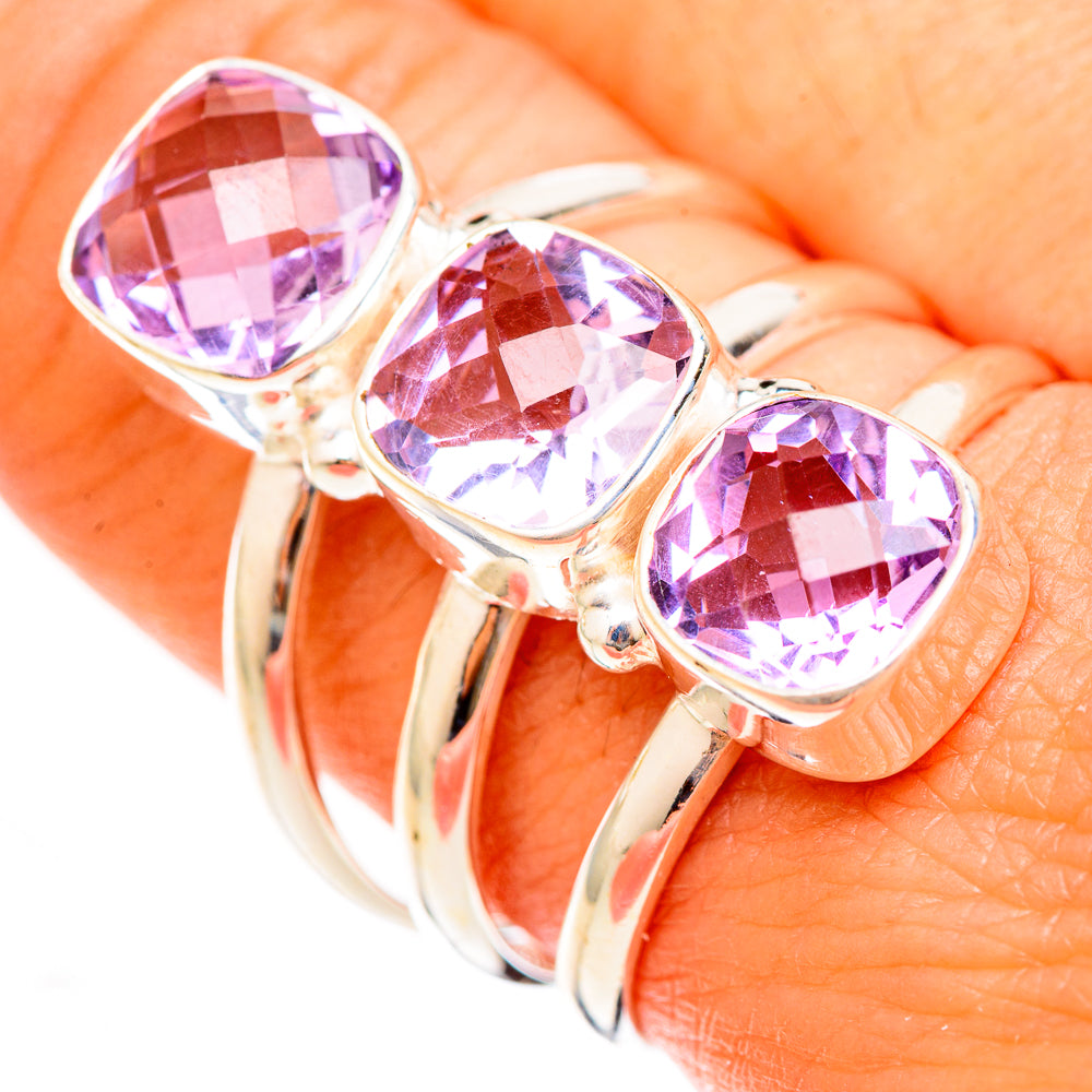 Amethyst Rings handcrafted by Ana Silver Co - RING123235