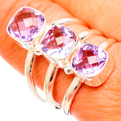 Amethyst Rings handcrafted by Ana Silver Co - RING123235