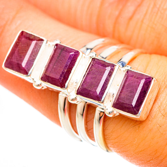 Ruby Rings handcrafted by Ana Silver Co - RING123250