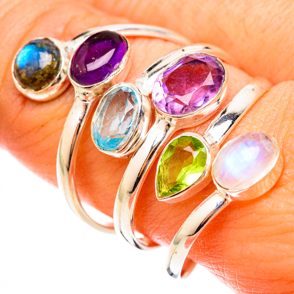 Amethyst Rings handcrafted by Ana Silver Co - RING123257