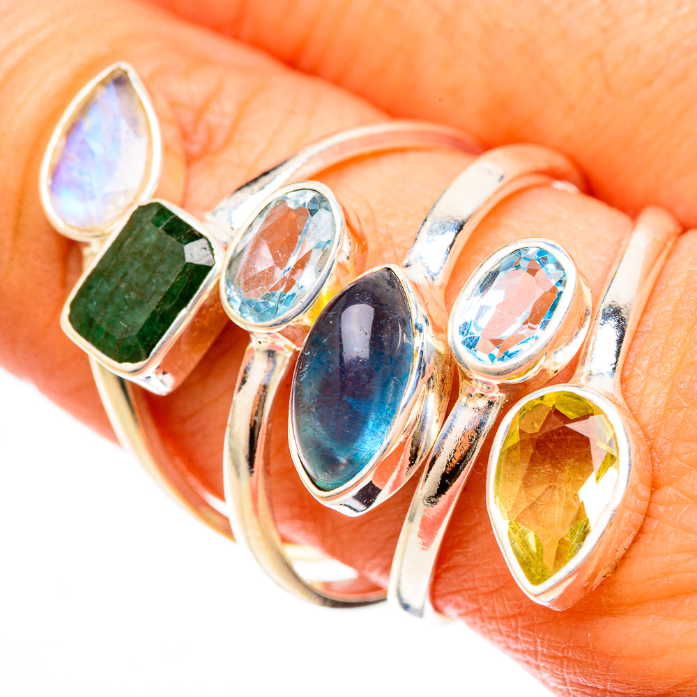 Apatite Rings handcrafted by Ana Silver Co - RING123259