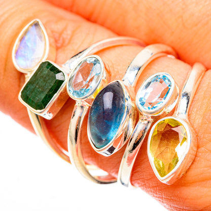Apatite Rings handcrafted by Ana Silver Co - RING123259