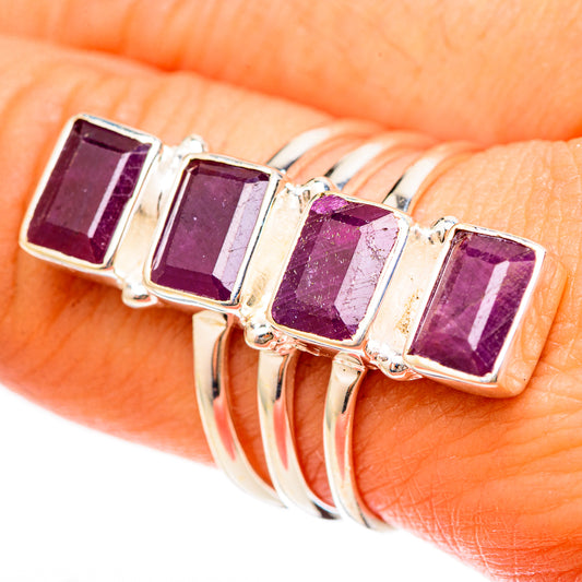 Ruby Rings handcrafted by Ana Silver Co - RING123269