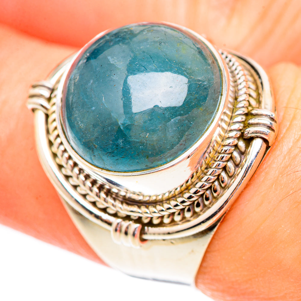 Aquamarine Rings handcrafted by Ana Silver Co - RING123283