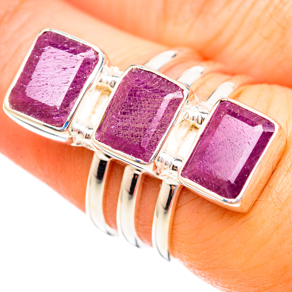 Ruby Rings handcrafted by Ana Silver Co - RING123293