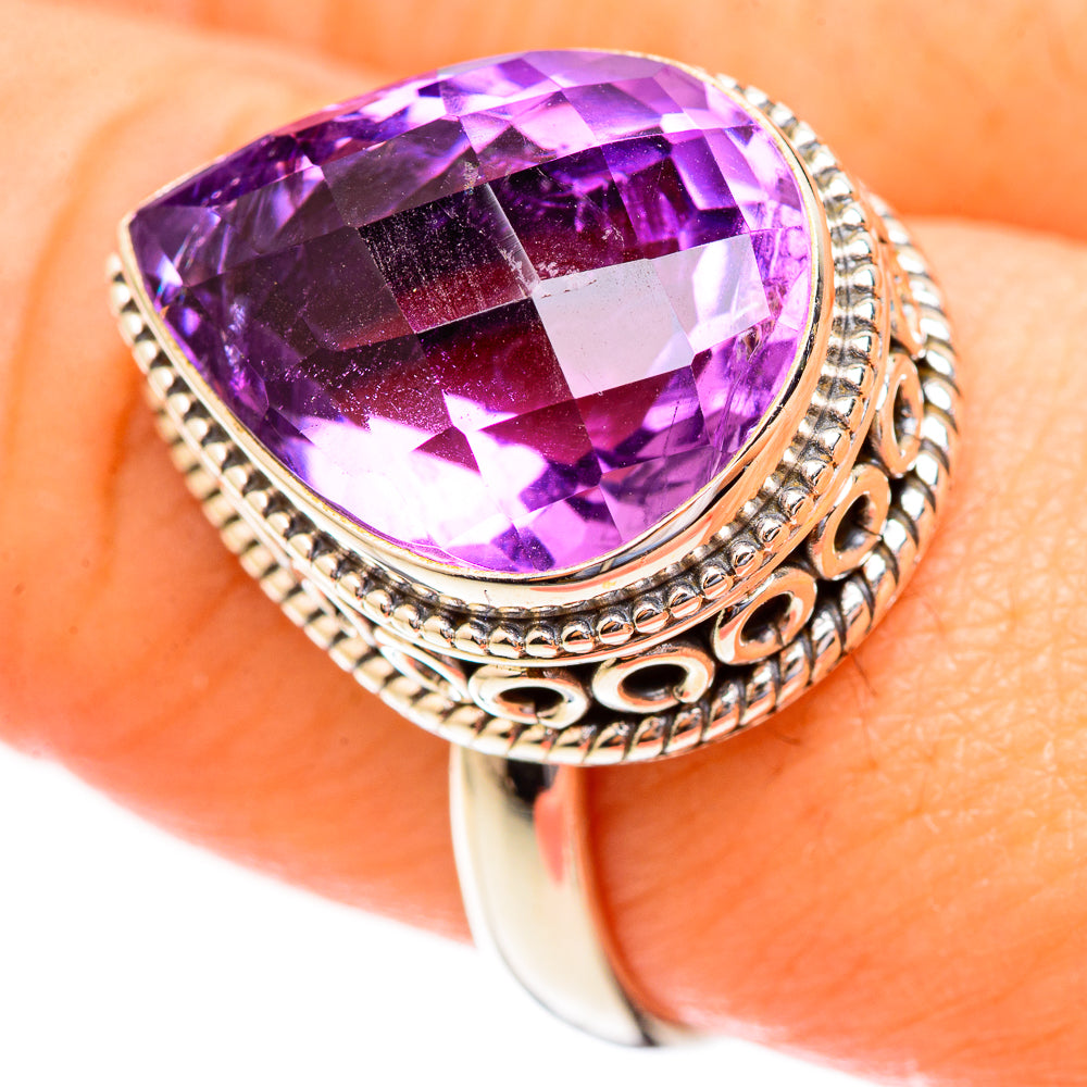 Amethyst Rings handcrafted by Ana Silver Co - RING123295