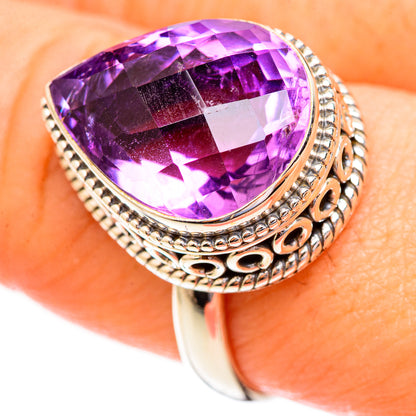 Amethyst Rings handcrafted by Ana Silver Co - RING123295