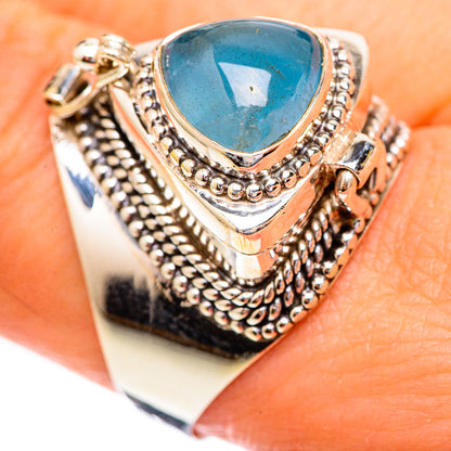 Aquamarine Rings handcrafted by Ana Silver Co - RING123306