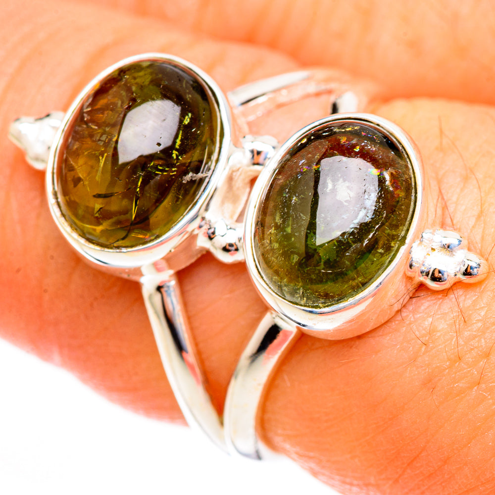 Peridot Rings handcrafted by Ana Silver Co - RING123311