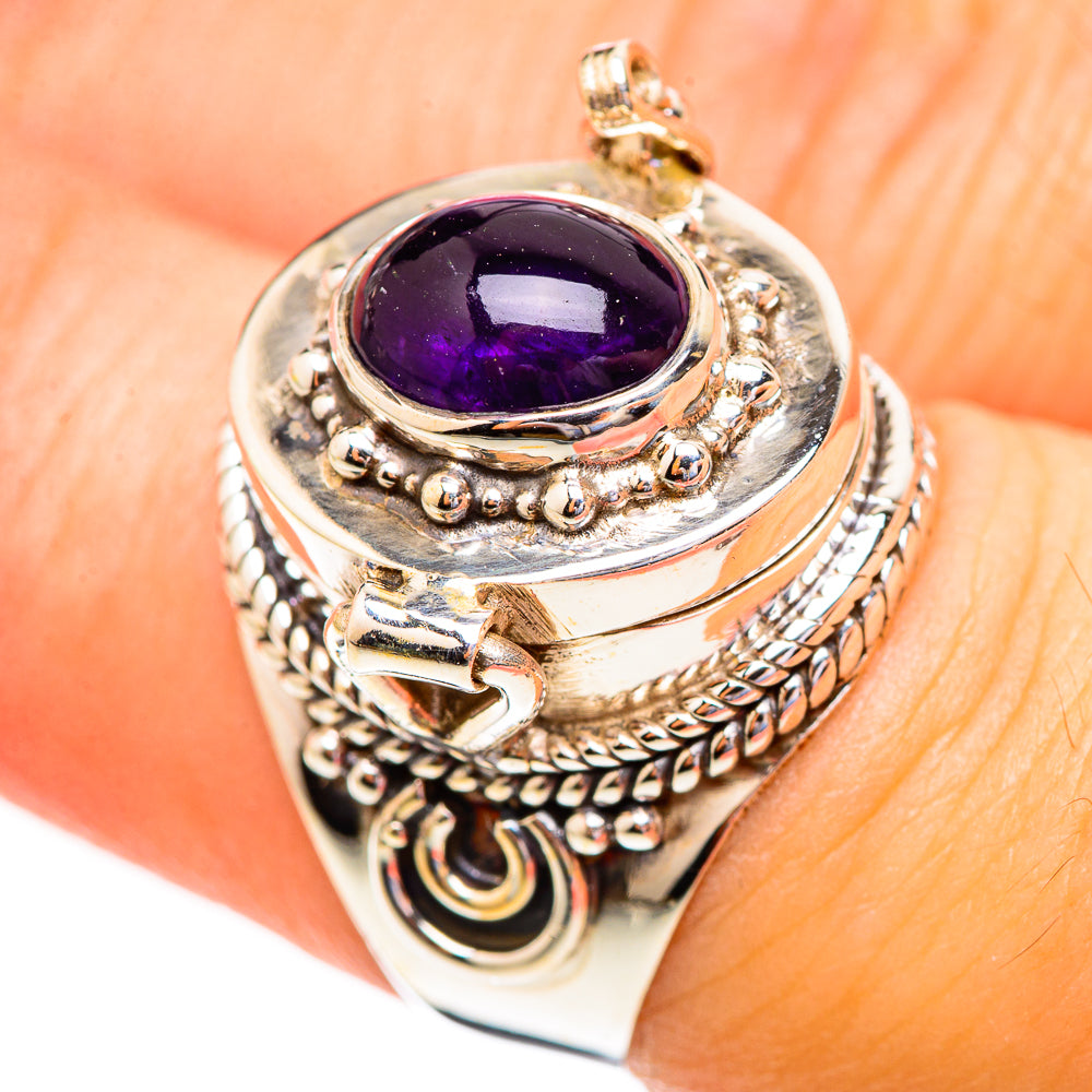 Amethyst Rings handcrafted by Ana Silver Co - RING123318