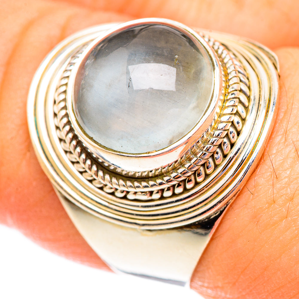 Aquamarine Rings handcrafted by Ana Silver Co - RING123326