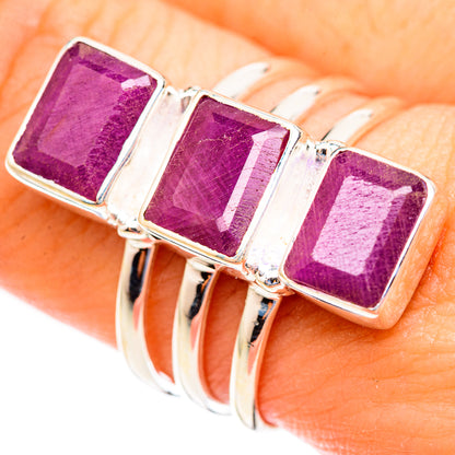 Ruby Rings handcrafted by Ana Silver Co - RING123336