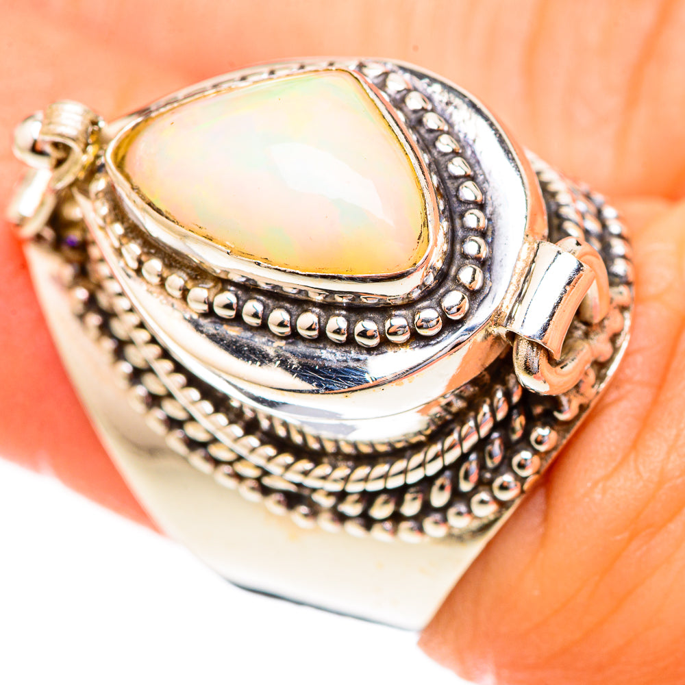 Ethiopian Opal Rings handcrafted by Ana Silver Co - RING123343