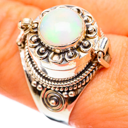 Ethiopian Opal Rings handcrafted by Ana Silver Co - RING123344