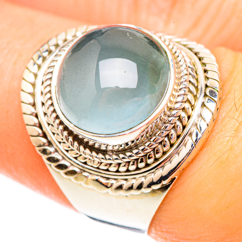 Aquamarine Rings handcrafted by Ana Silver Co - RING123366