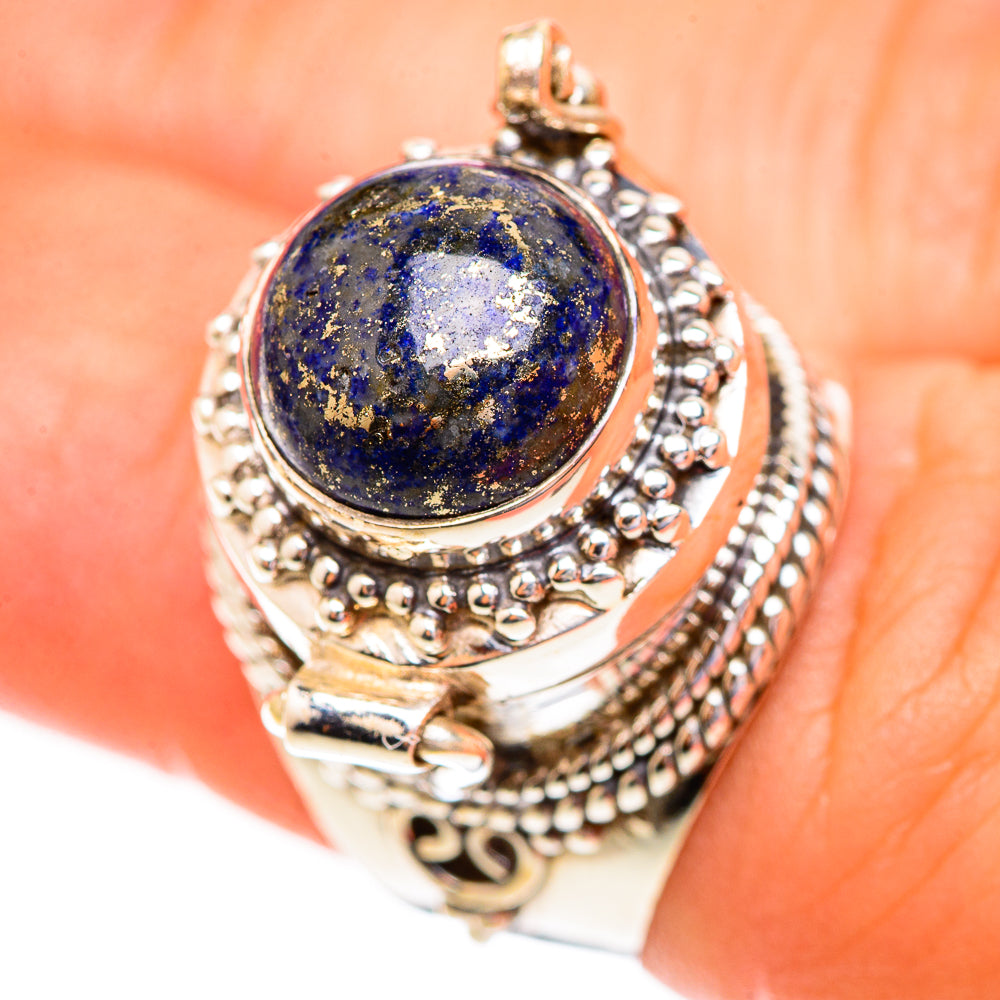 Lapis Lazuli Rings handcrafted by Ana Silver Co - RING123367