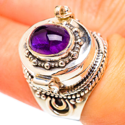 Amethyst Rings handcrafted by Ana Silver Co - RING123376