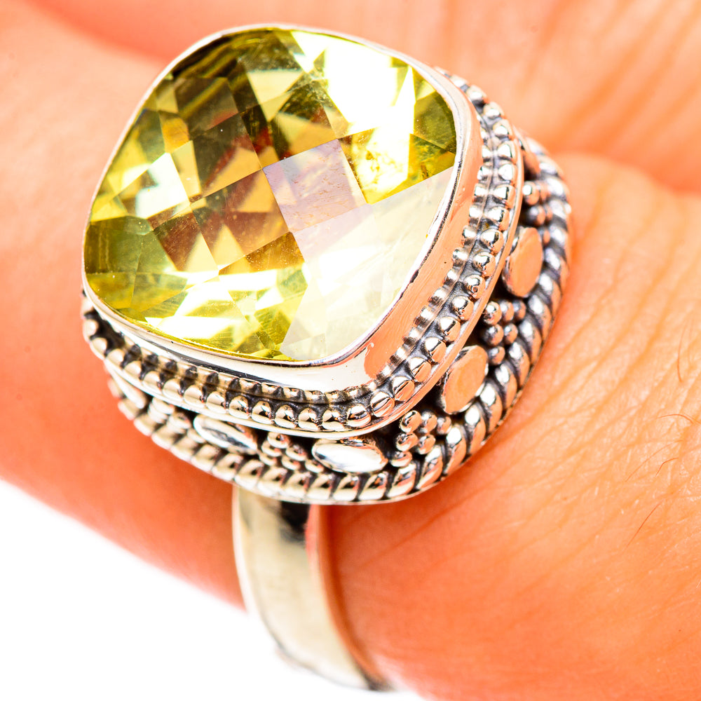 Citrine Rings handcrafted by Ana Silver Co - RING123380