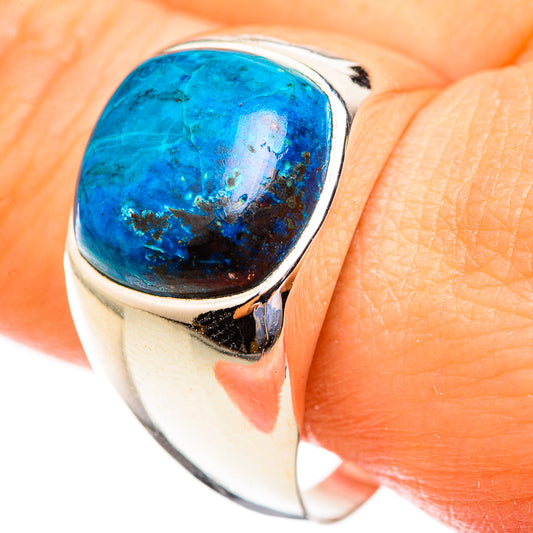Shattuckite Rings handcrafted by Ana Silver Co - RING123401