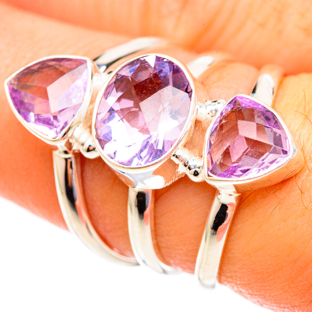 Amethyst Rings handcrafted by Ana Silver Co - RING123408
