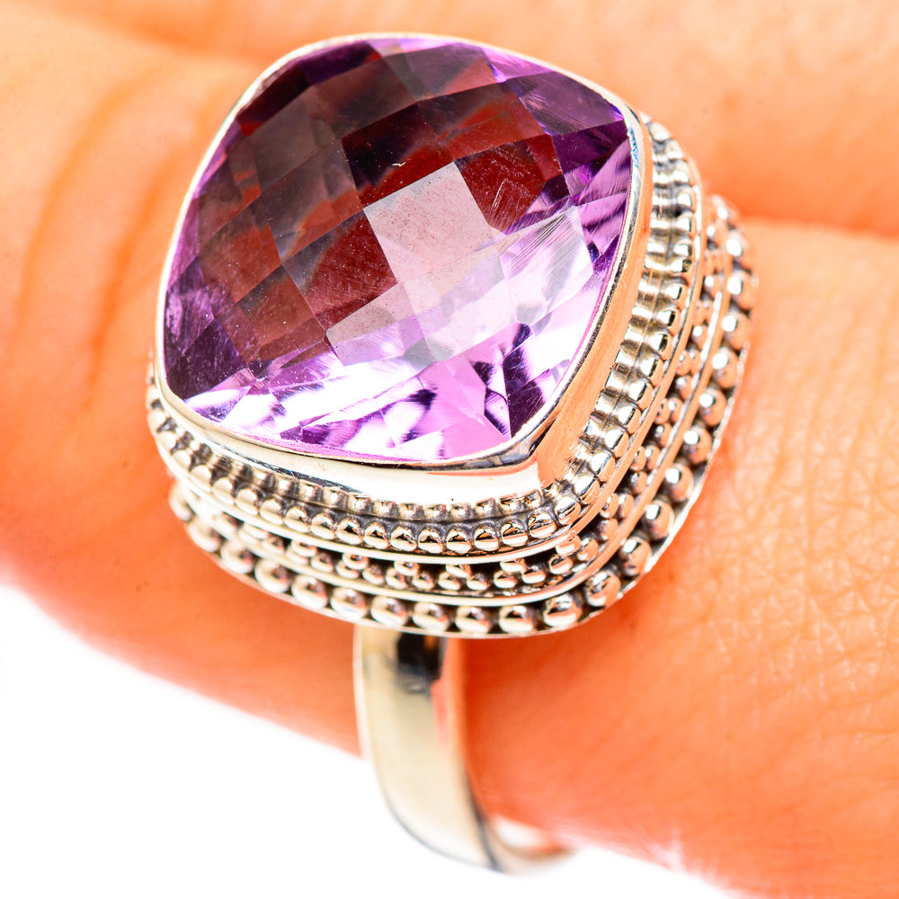Amethyst Rings handcrafted by Ana Silver Co - RING123442