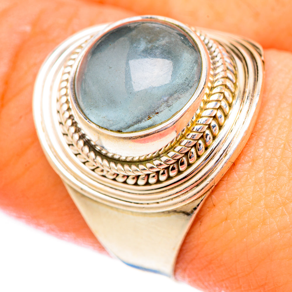 Aquamarine Rings handcrafted by Ana Silver Co - RING123460