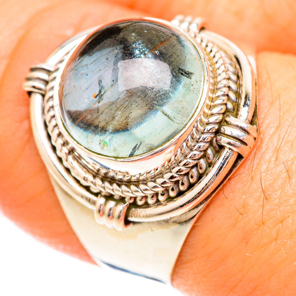 Aquamarine Rings handcrafted by Ana Silver Co - RING123474