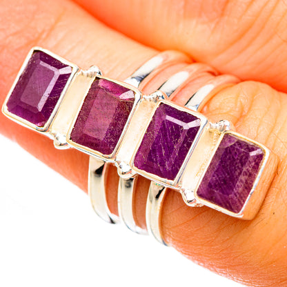 Ruby Rings handcrafted by Ana Silver Co - RING123492