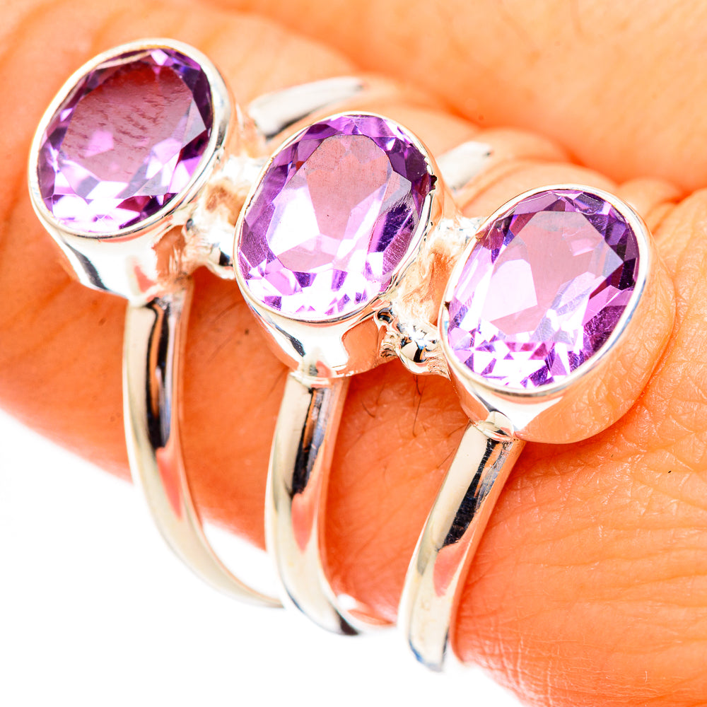 Amethyst Rings handcrafted by Ana Silver Co - RING123494