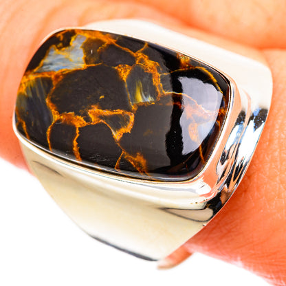 Pietersite Rings handcrafted by Ana Silver Co - RING123500