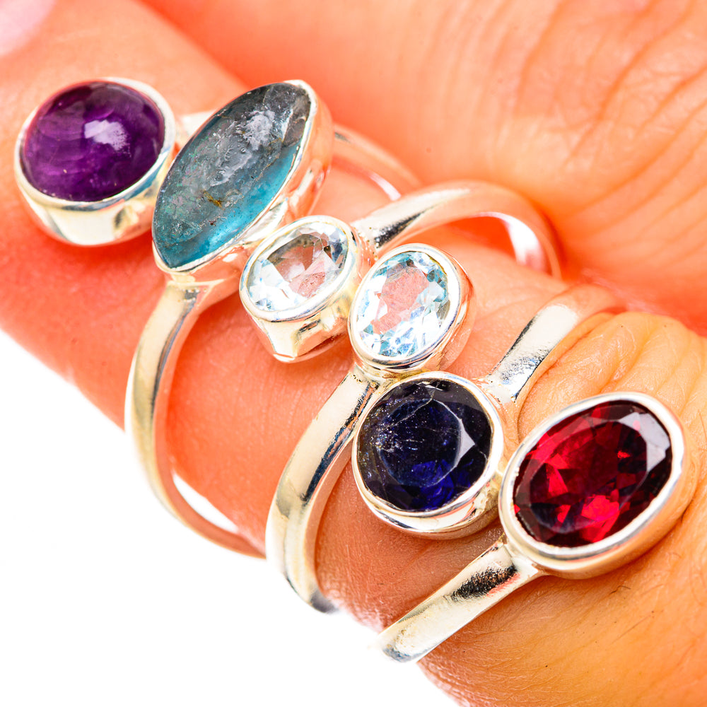 Apatite Rings handcrafted by Ana Silver Co - RING123526