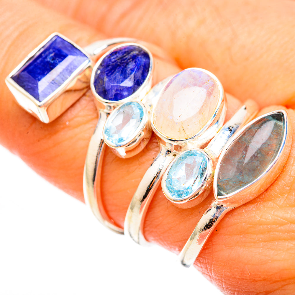 Tanzanite Rings handcrafted by Ana Silver Co - RING123549