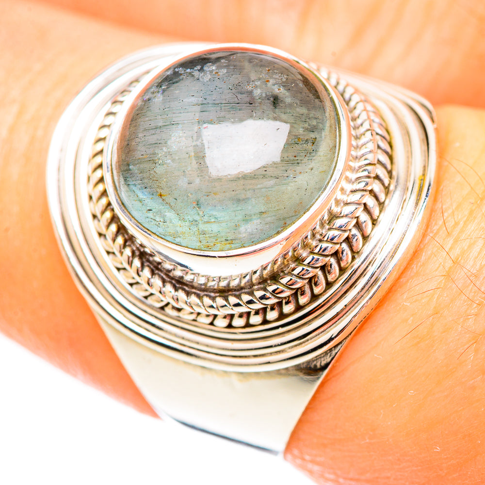 Aquamarine Rings handcrafted by Ana Silver Co - RING123587