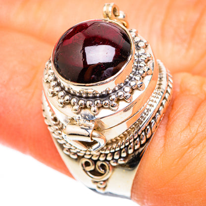 Garnet Rings handcrafted by Ana Silver Co - RING123598
