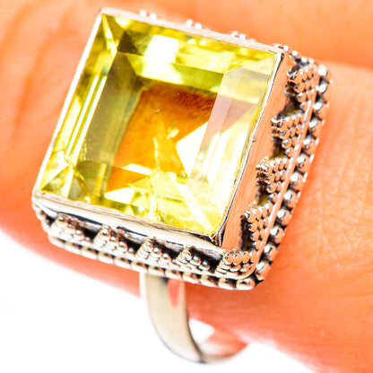 Citrine Rings handcrafted by Ana Silver Co - RING123607