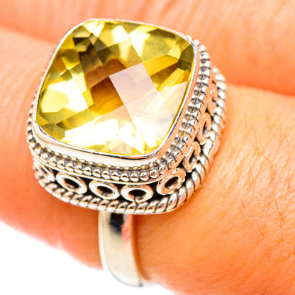 Citrine Rings handcrafted by Ana Silver Co - RING123648
