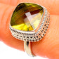 Lemon Quartz Rings handcrafted by Ana Silver Co - RING123669