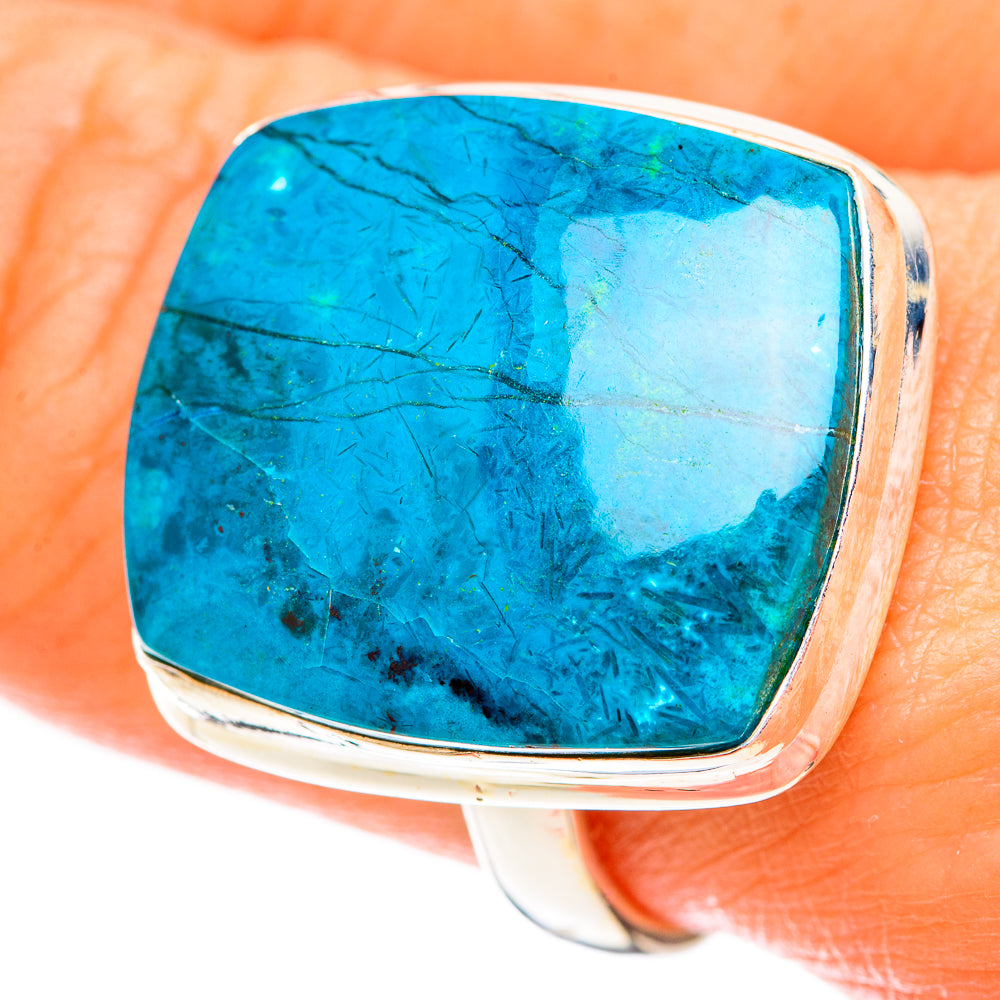 Chrysocolla Rings handcrafted by Ana Silver Co - RING123672